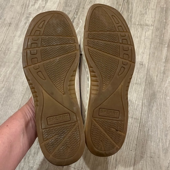 Sperry Top Sider Boat Shoes Beige 6.5 - Picture 11 of 16